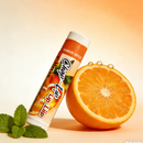 Vitamin E Lip Balm,  Natural Lip Moisturizer for Cracked & Dry Lips, Coconut and Orange Flavor