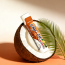 Vitamin E Lip Balm,  Natural Lip Moisturizer for Cracked & Dry Lips, Coconut and Orange Flavor