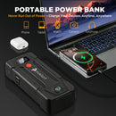 Pursuit UltraSafe Car Jump Starter, 1000A Jump Box Battery Booster Charger( 6.0L Gasoline or 3.0L Diesel), Jump Pack Powe Bank with Emergency Light & Compass for SUV and Trucks