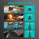 5-in-1 Jump Starter with Air Duster, Portable Vacuum, 2000A Car Battery Booster, Air Inflator/Deflator, 8000mAh Power Bank - 130000RPM Blower Fan Multi-Function Emergency Tool for Car &amp; Outdoor Use