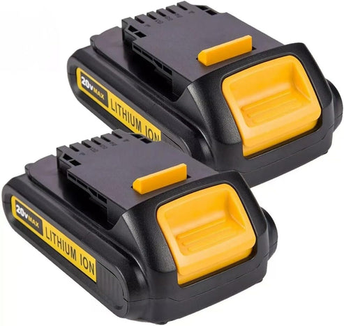2Packs 20V 3.0Ah Replacement Lithium Battery for Dewalt 20V Compatible with Dewalt DCB203 Series Cordless Power Tools