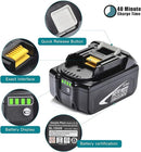 2Packs 18v Battery Replacement for 6.0Ah Lithium-ion Batteries Compatible BL1860B BL1850B BL1840B BL1830B BL1815B BL1860 BL1850 LXT - 18 Volt Tools