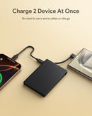 5000mAh Magsafe Power Bank Charger with Built-In USB C or Lightning Cable