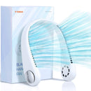 TORRAS L2 Series Portable Neck Fan, Hands Free Wearable Bladeless Fan, Ultra Light Rechargeable Mini USB Fan for Travel/ Home/ Office, 3 Speeds,Refurbished.