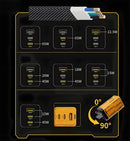 Racktodoor USB-C PD Charger Gift with Two USBC Data Cables for MacBook iPhone 15/16 iPad Samsung Laptops & Smartphones Cellphone Charging Electronic Oi certification