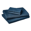 Lightweight Super Soft Easy Care Microfiber 4-Piece Bed Sheet Set with 19" Deep Pocket