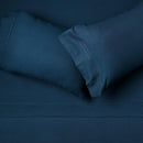 Lightweight Super Soft Easy Care Microfiber 4-Piece Bed Sheet Set with 19" Deep Pocket