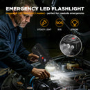 Pursuit UltraSafe Car Jump Starter, 1000A Jump Box Battery Booster Charger( 6.0L Gasoline or 3.0L Diesel), Jump Pack Powe Bank with Emergency Light & Compass for SUV and Trucks