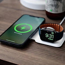 2-in-1 Foldable Magnetic Charger for Apple Watch, iPhone 15/14/13/12 Series & AirPods - Versatile Charger for Everyday Use Wearable Folding car