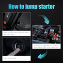 Pursuit UltraSafe Car Jump Starter, 1000A Jump Box Battery Booster Charger( 6.0L Gasoline or 3.0L Diesel), Jump Pack Powe Bank with Emergency Light & Compass for SUV and Trucks