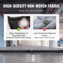 VEVOR Flood Barriers, Water Flood Dam Bags 8 Pack, Water Activated Flood Barriers for Home, Doorway, Driveway (10ft x 6in)